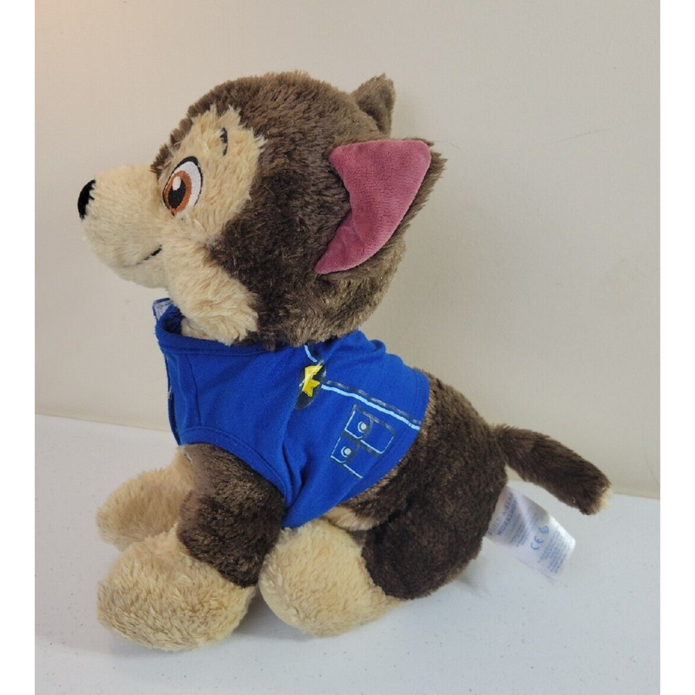 Build A Bear BAB Paw Patrol‎ Chase Dog Cute Plush Stuffed Animal Toy 14"